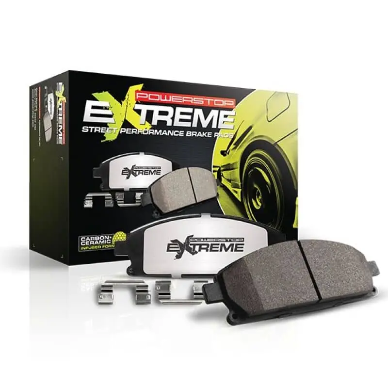Power Stop 23-24 Toyota Gr Corolla Front Z26 Street Brake Pad W/Hardware 1