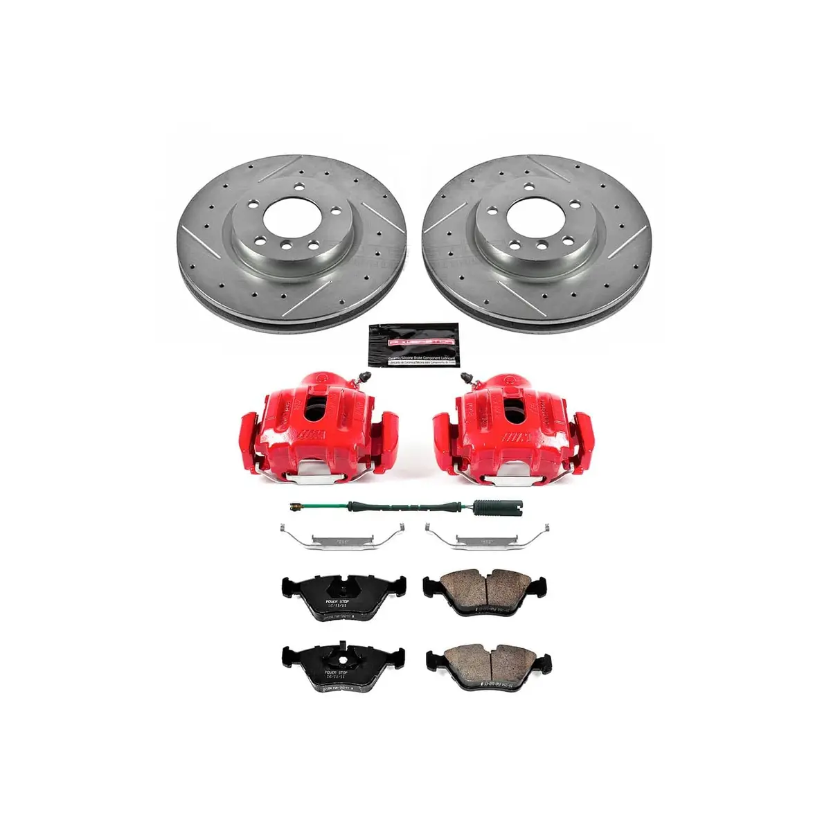 Power Stop 95-99 Bmw M3 Front Z23 Evolution Sport Brake Kit W/Calipers 1