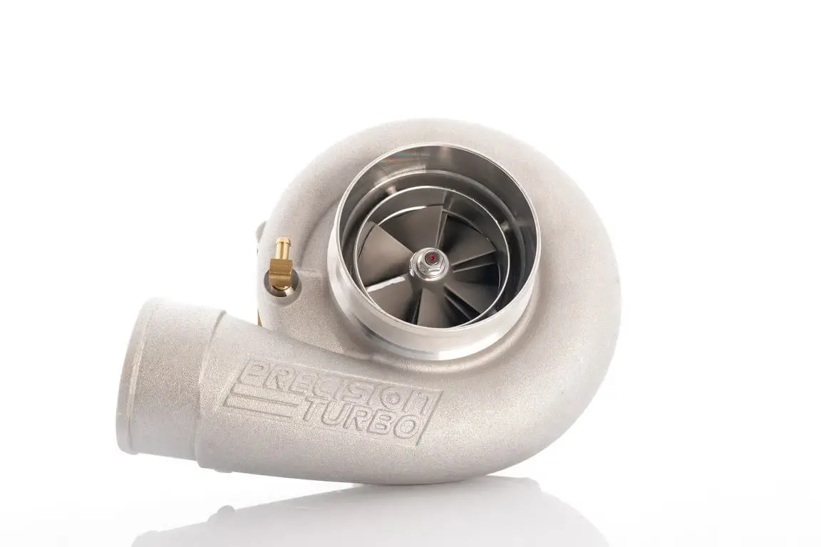 Precision Turbo & Engine Cast Pt7675 Jb Hp Cc W/ T4 Divided Inlet/V-Band Discharge 1.75 A/R 1