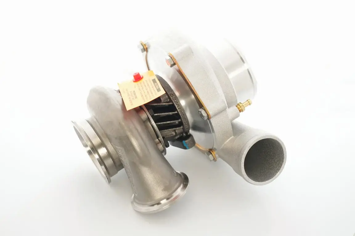 Precision Turbo & Engine Gen2 Pt5558 Bb Sp Cc W/ T3 Stainless V-Band In/Out .82 A/R 1
