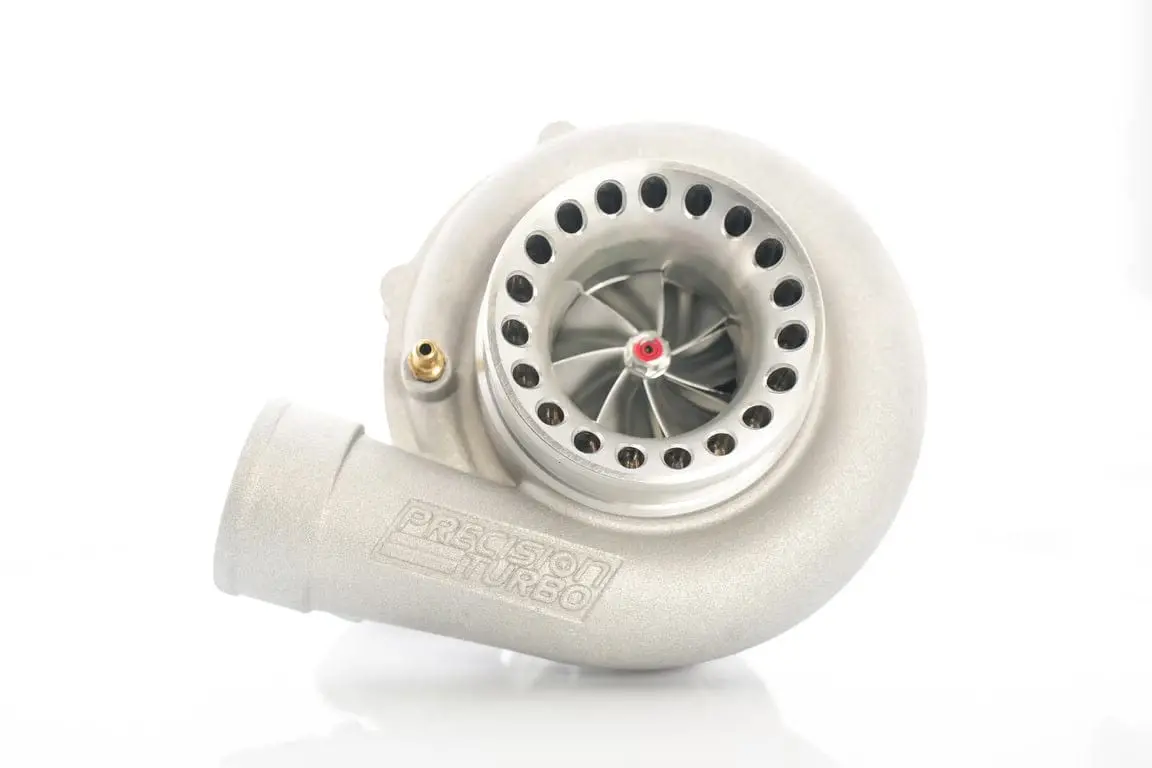 Precision Turbo & Engine Gen2 Pt5862 Bb Sp Cc W/ T3 Inlet/4-Bolt Discharge .63 A/R 1