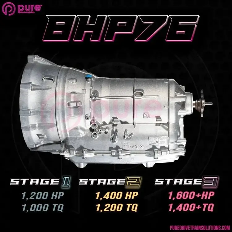 Pure Drivetrain Solutions Zf8hp76 Stage 3 G80 M3/M4 Transmission Upgrade 1