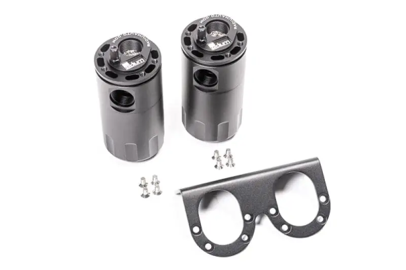 Radium Engineering Dual Universal Catch Can Kit - Fluid Lock 1