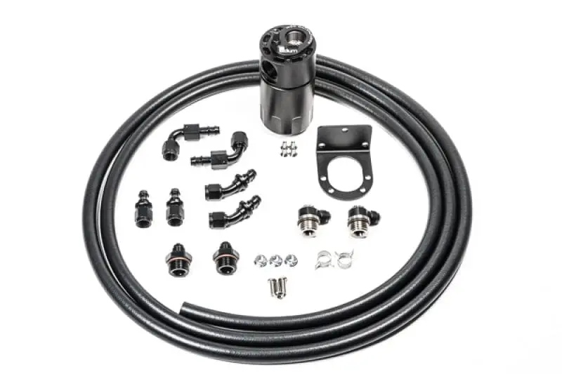 Radium Engineering Single Catch Can 6An Kit Fluid Lock 1