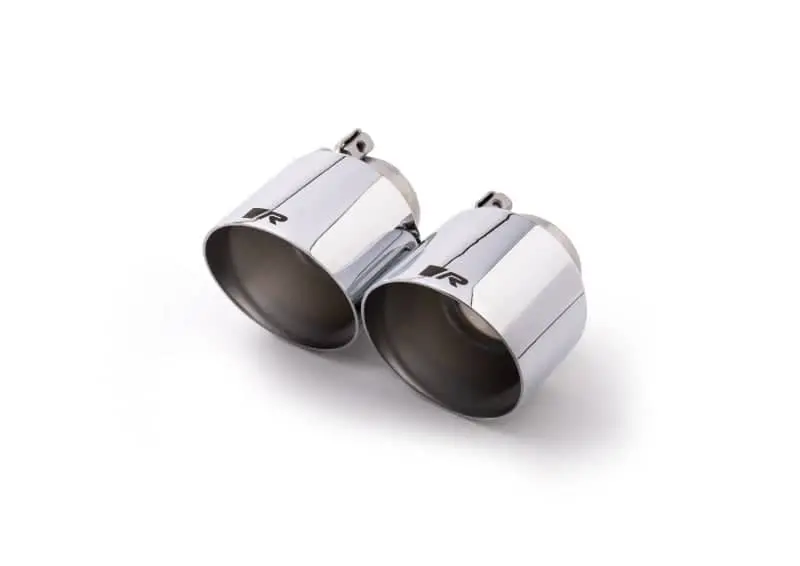Remus Stainless Steel 115Mm Short Style Angled Chrome Tail Pipe Set (Pair) 1