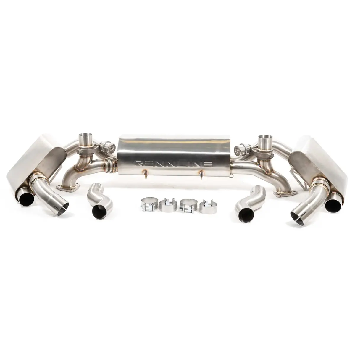 Rennline Stainless Valved Exhaust - 991.1 1