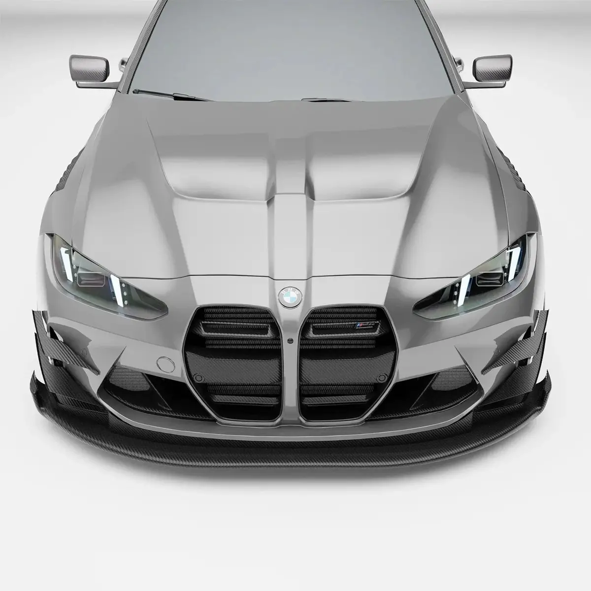 Revozport Carbon Fiber Front Air Dam For Bmw G80 G81 M3 G82 G83 M4 2021-2024 1