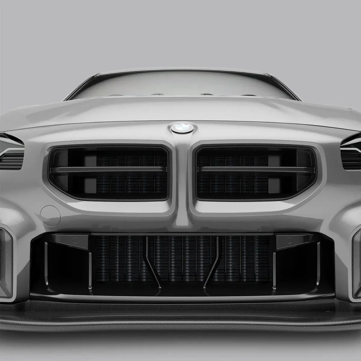 Revozport   Carbon Fiber Front Grill For Bmw G87 M2 1