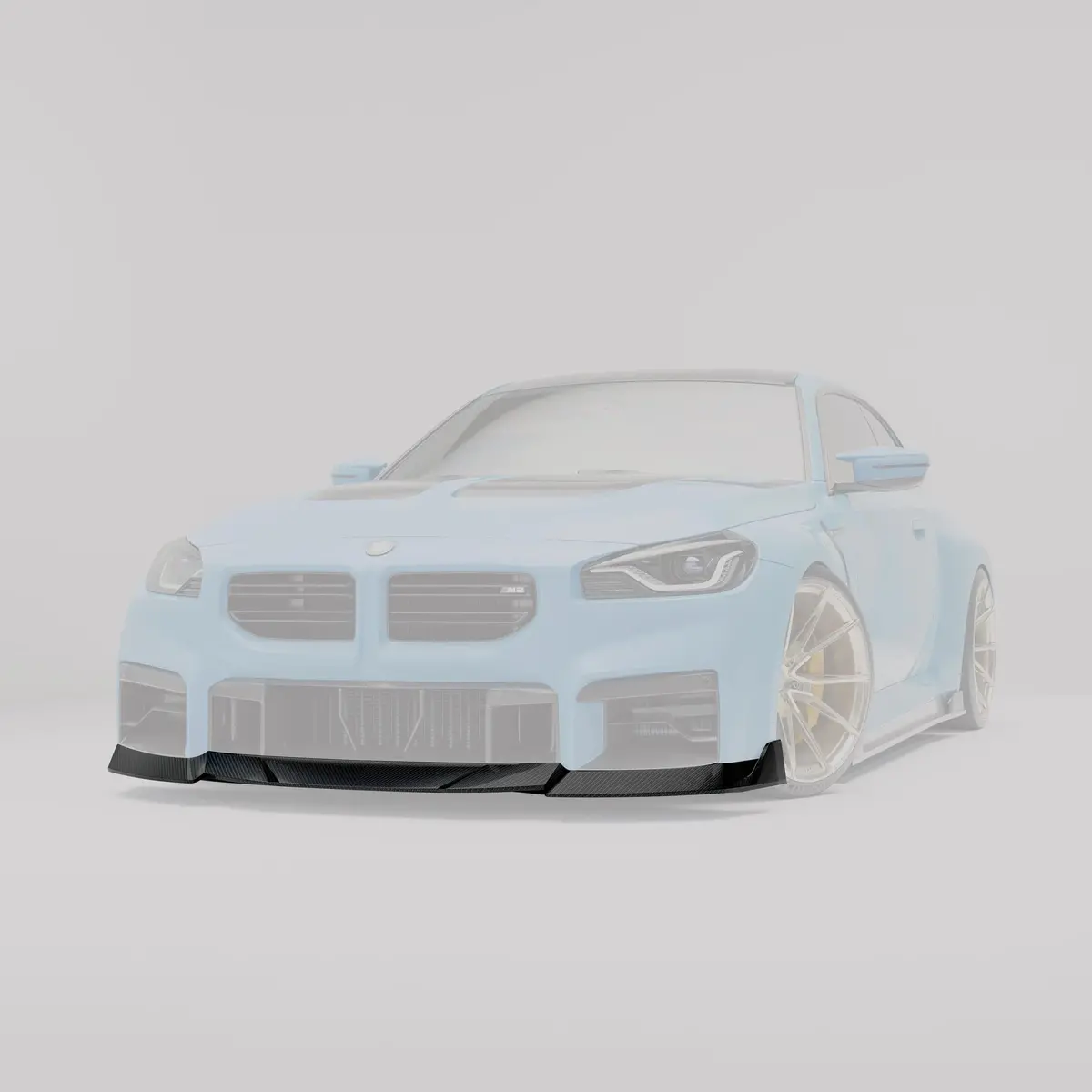 Revozport  Carbon Fiber Front Lip For Bmw G87 M2 1