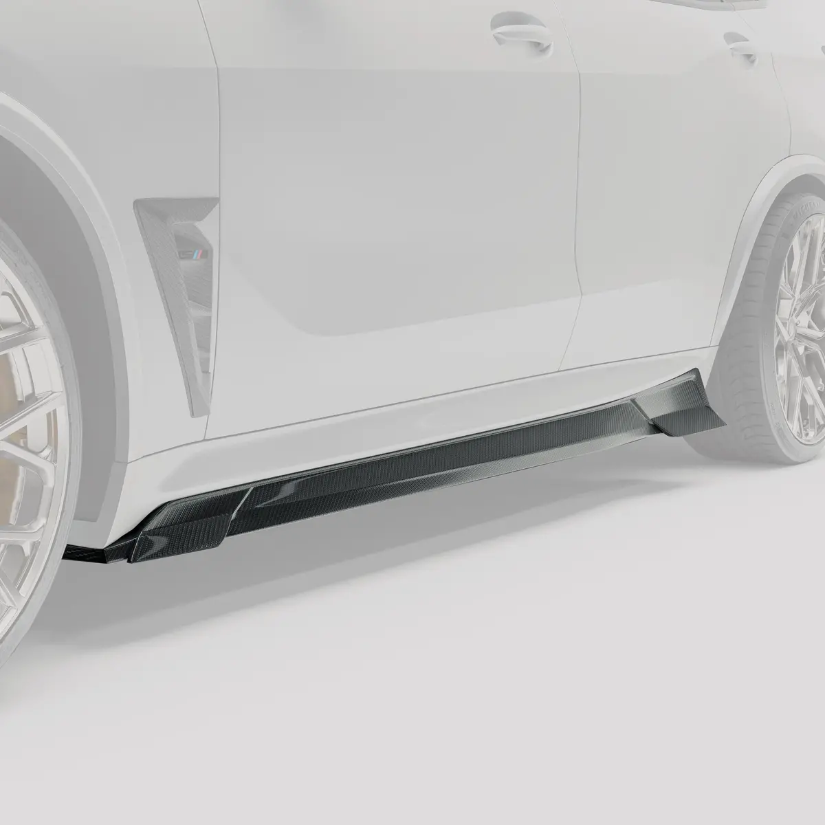 Revozport   Carbon Fiber Side Skirts For Bmw X5m F95 Lci (2023+) 1