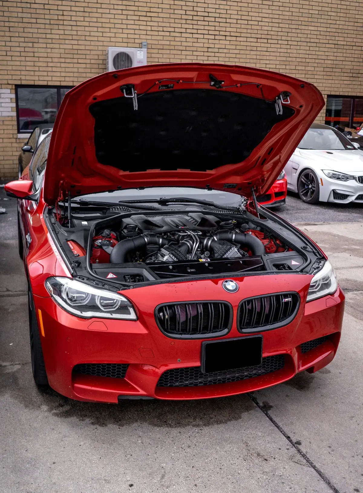Bmw F Series M5 / M6 Front Mount Intakes 1