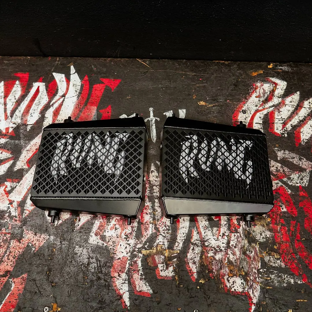 Rvng (G80,G82,G87) S58 Auxilary Coolers W/ Built In Rock Guard 1