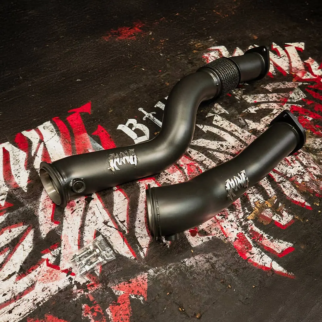 Rvng (G80,G82, G87) S58 Xl Flow Series 3.5” Catless Downpipes 1
