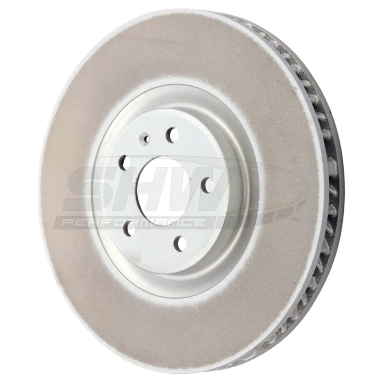 Shw 19-21 Porsche Macan S 3.0L Left Front Smooth Monobloc Brake Rotor (95B615301aa) 1