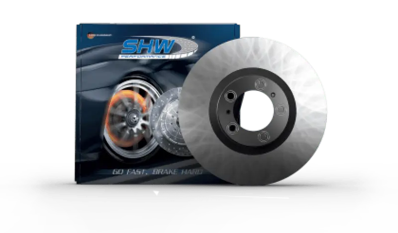 Shw 19-23 Porsche Cayenne S Left Front Smooth Monobloc Brake Rotor (9Y0615301a) 1
