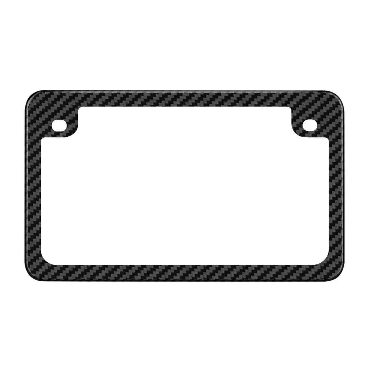 Carbon Fiber Motorcycle License Plate Frame 1