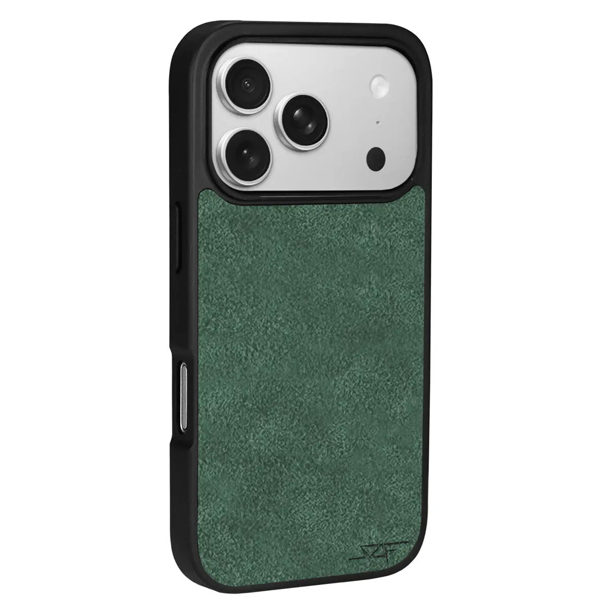 Iphone | Green Alcantara Case | Classic Series 1