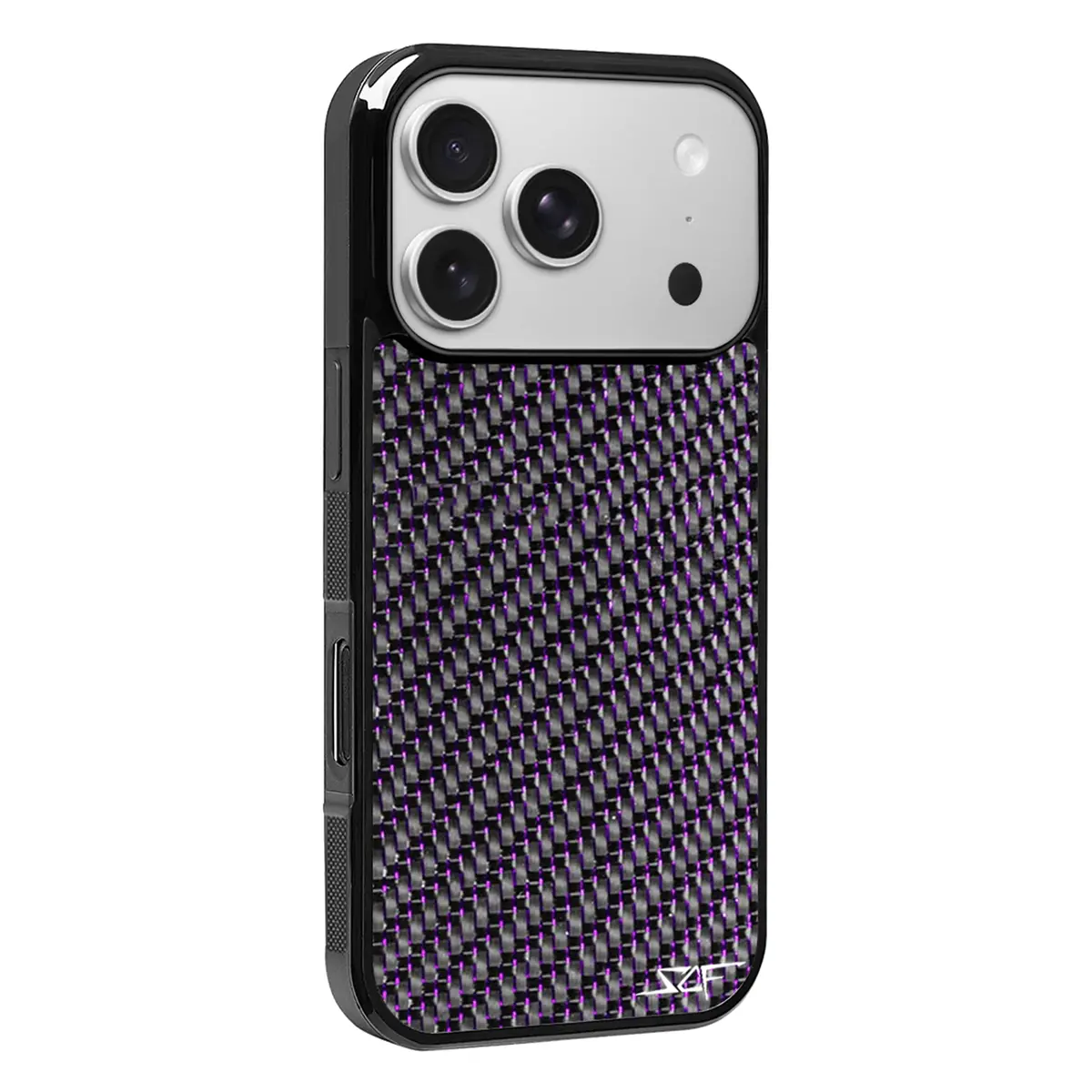 Iphone | Purple Lace Carbon Fiber Case | Classic Series 1