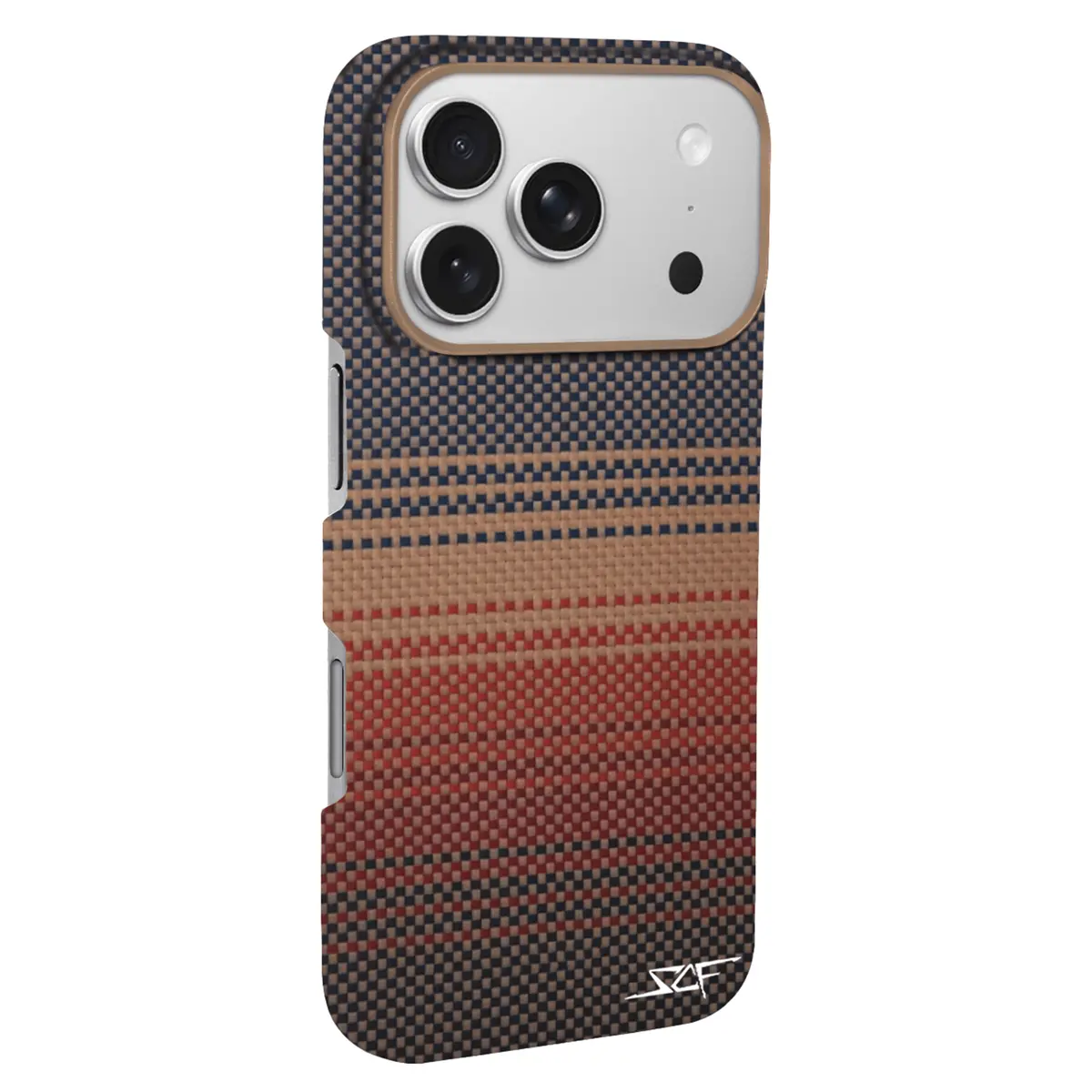 Iphone | Radiant Orange Aramid Fiber Case | Ghost Series 1