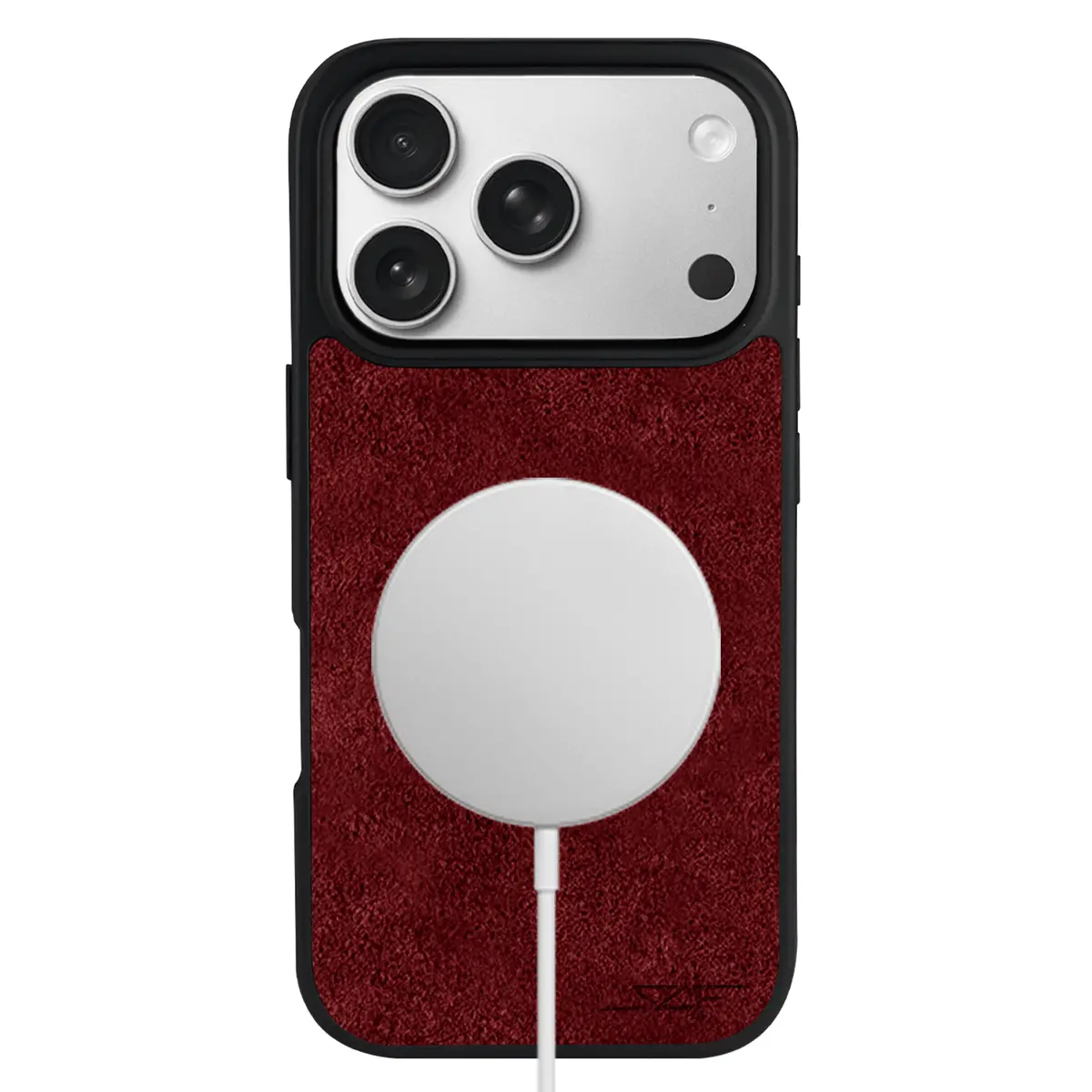 Iphone | Red Alcantara Case | Classic Series 2