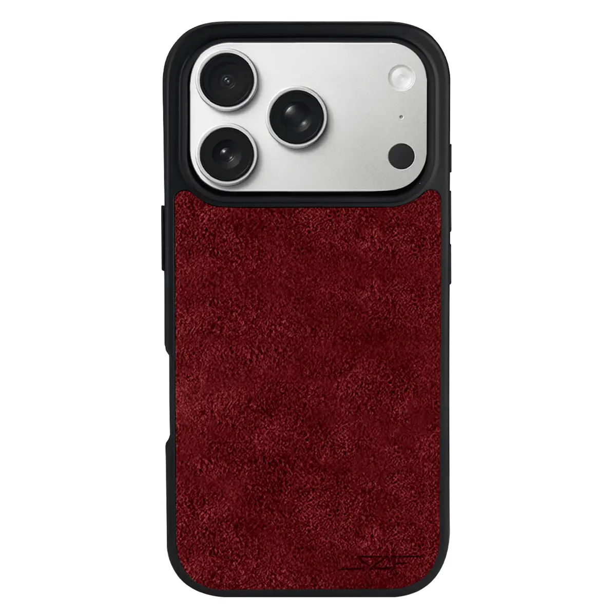 Iphone | Red Alcantara Case | Classic Series 3