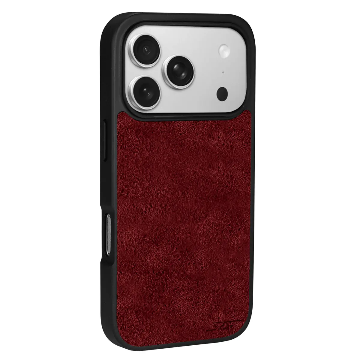 Iphone | Red Alcantara Case | Classic Series 1