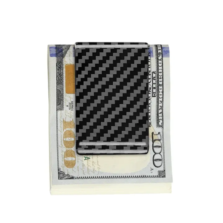 Real Carbon Fiber Money Clip 1