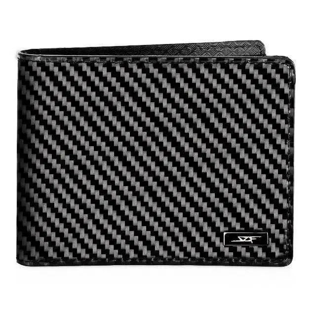 Real Flexible Carbon Fiber Bi-Fold Wallet 1