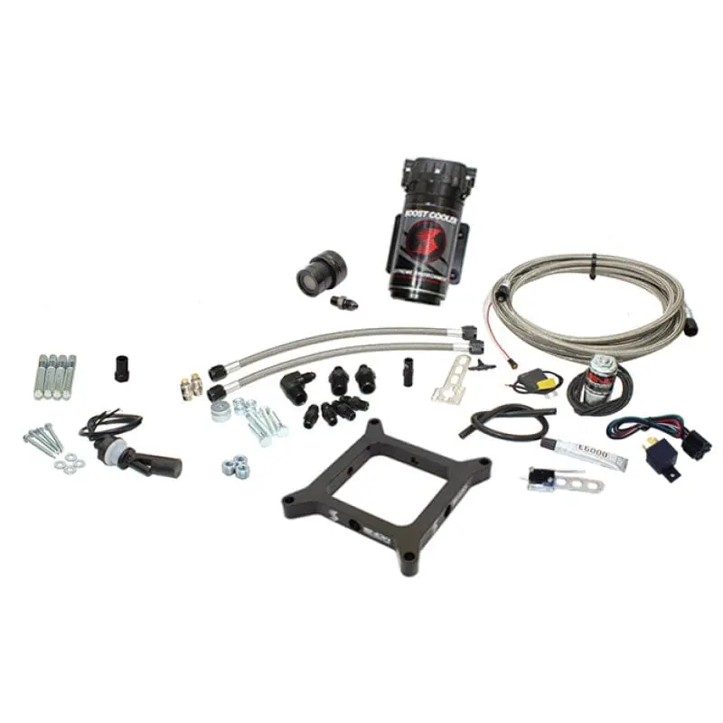 Snow Performance 4150 Flange Gas Stage 1 N/A Water Inj Kit (Ss Line 4An Fittings W/O Tank) 1