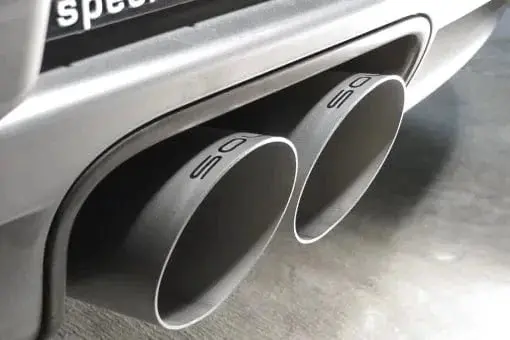 Porsche 718 Cayman / Boxster Bolt-On X-Pipe With Tips Slash Cut Single Wall Tips (Copy) 1