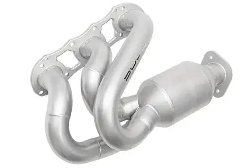 Porsche 981 Cayman / Boxster Long Tube Street Headers (W/ Hjs 200 Cell Catalytic Converters) 1