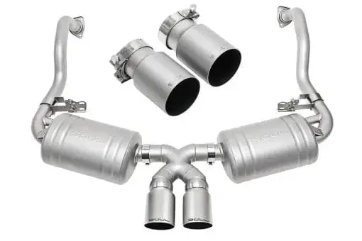 Porsche 987.1 Cayman / Boxster Performance Exhaust System - Straight Cut Single Wall 1