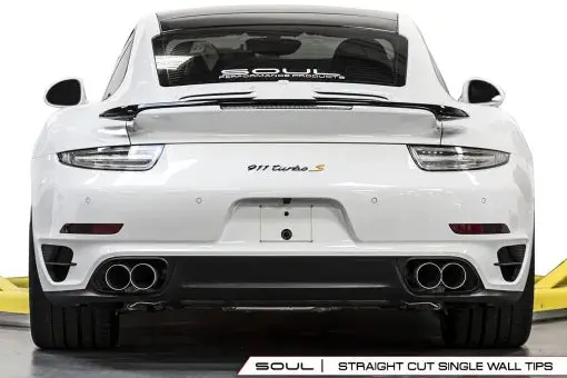 Porsche 991 Turbo X-Pipe Exhaust 1