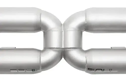 Porsche 996 Gt2 Competition X-Pipe Exhaust System (Includes Cat Bypass Pipes) - Reuse Factory Tips 1