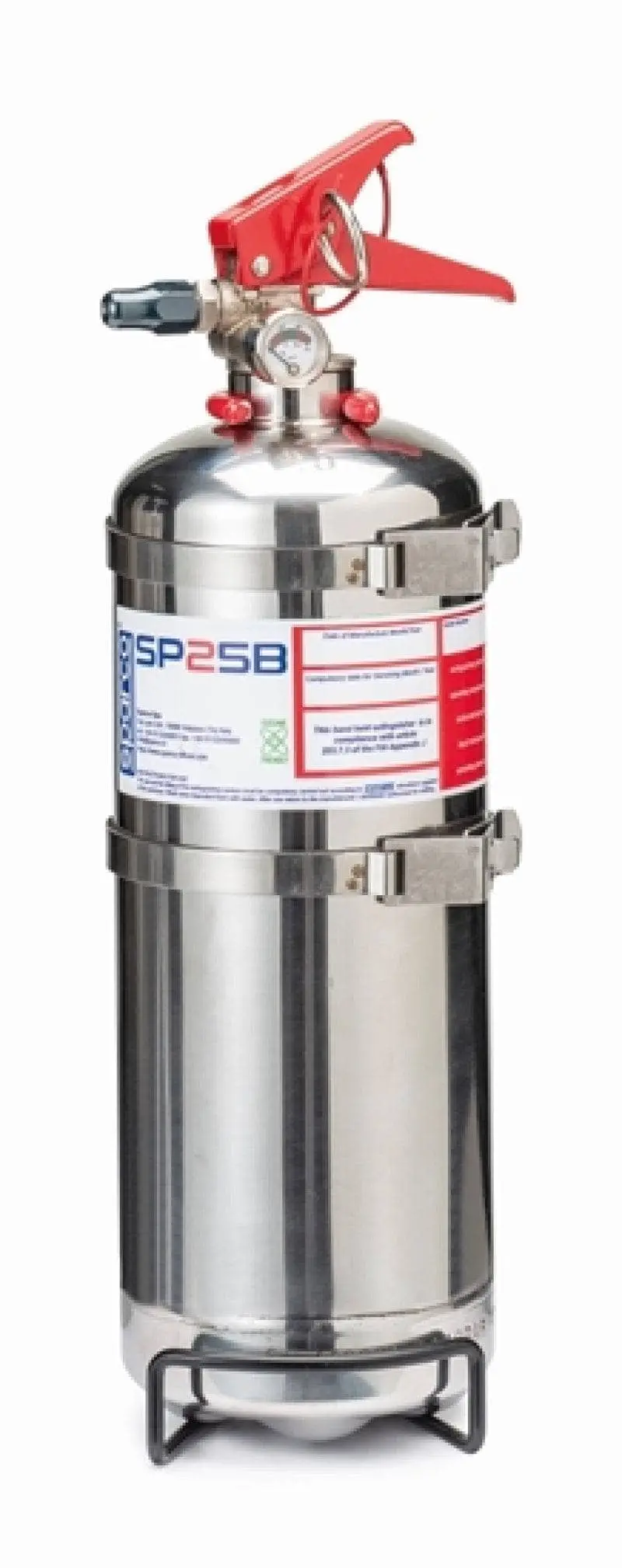 Sparco 2 Liter Handheld Steel Novec Extinguisher 1
