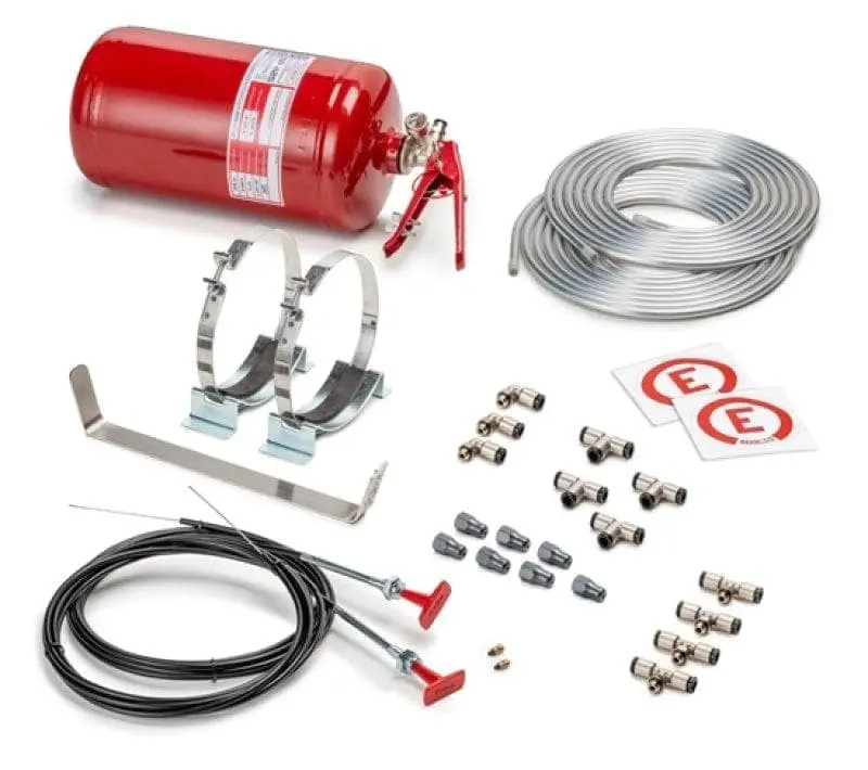 Sparco 4.25 Liter Mechanical Steel Extinguisher System 1