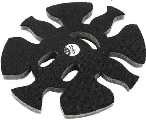 Stilo Helmet Crown Pad, St5, 15Mm, Black, Each 1