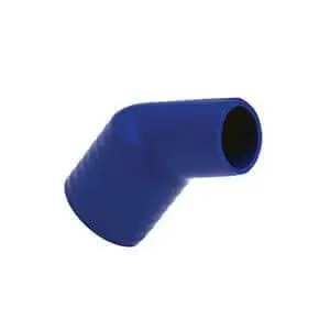 Stilo Ya0714 Hose Adapter - 45 Degree Elbow - Top Air - Blue - Each 1
