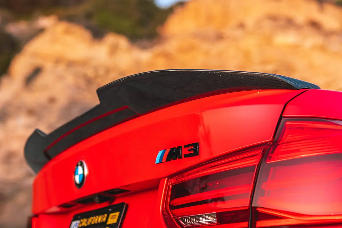 Bmw F30/F80 Carbon Rear Spoiler 1