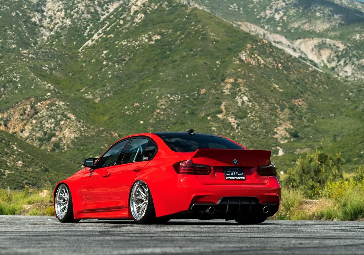 Bmw F30 Rear Spoiler - Ducktail 1