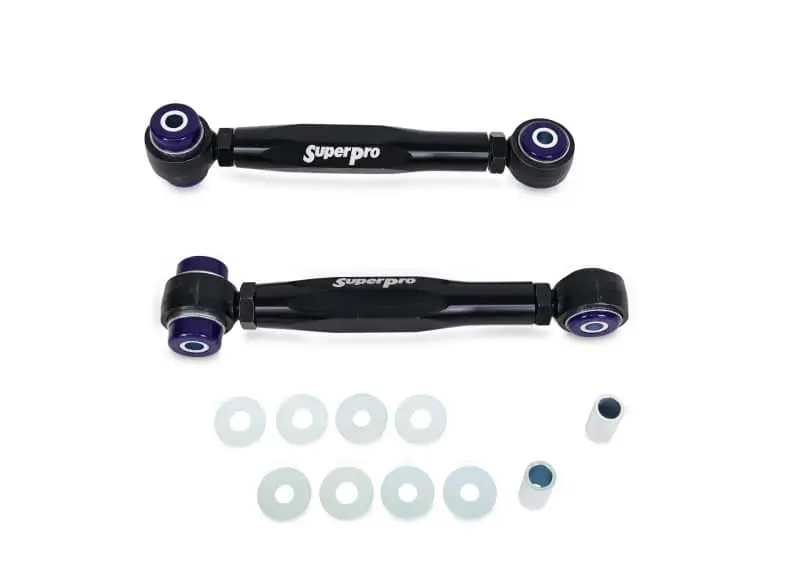 Superpro 06-25 Volkswagen Golf Gti Lower Rear Hd Adjustable Toe Arm Set 1