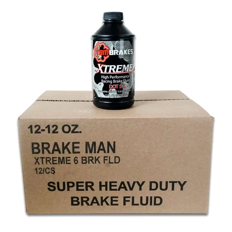 Tbm 1 Case (12 Bottles) Tbm Dot 5.1 Extreme 6 Brake Fluid 7-0102Case 1