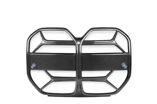 Bmw 4 Series Gran Coupe G26 Pre-Preg Carbon Fiber Csl Front Kidney Grilles Without Acc Fitment By Tre (2021+) 1