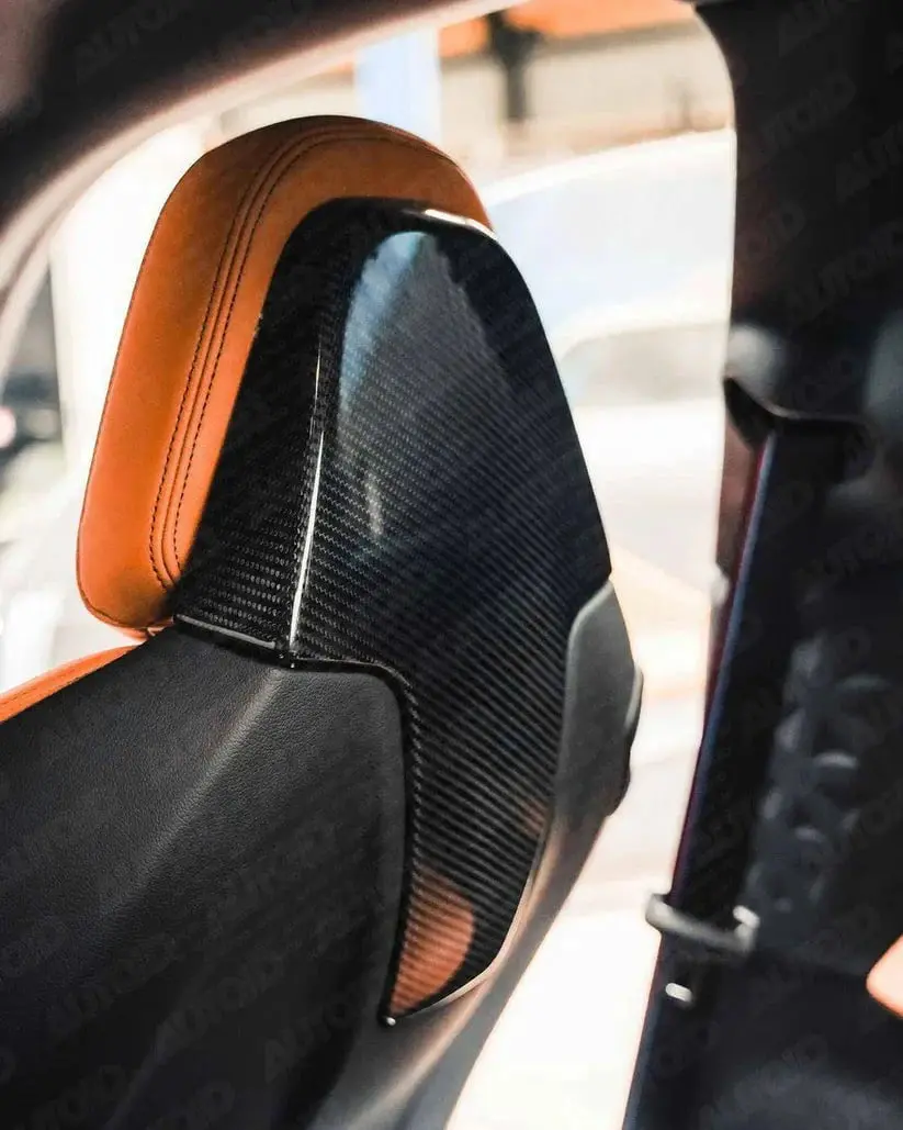 Bmw G42, M3 G80, M4 G82, M2 G87 Pre-Preg Carbon Fiber Seat Back Cover By Tre (2018+) 1