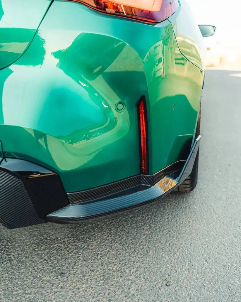 Bmw G80 M3 & G82 M4 Pre-Preg Carbon Fiber Performance Rear Winglets By Tre (2021+) 1