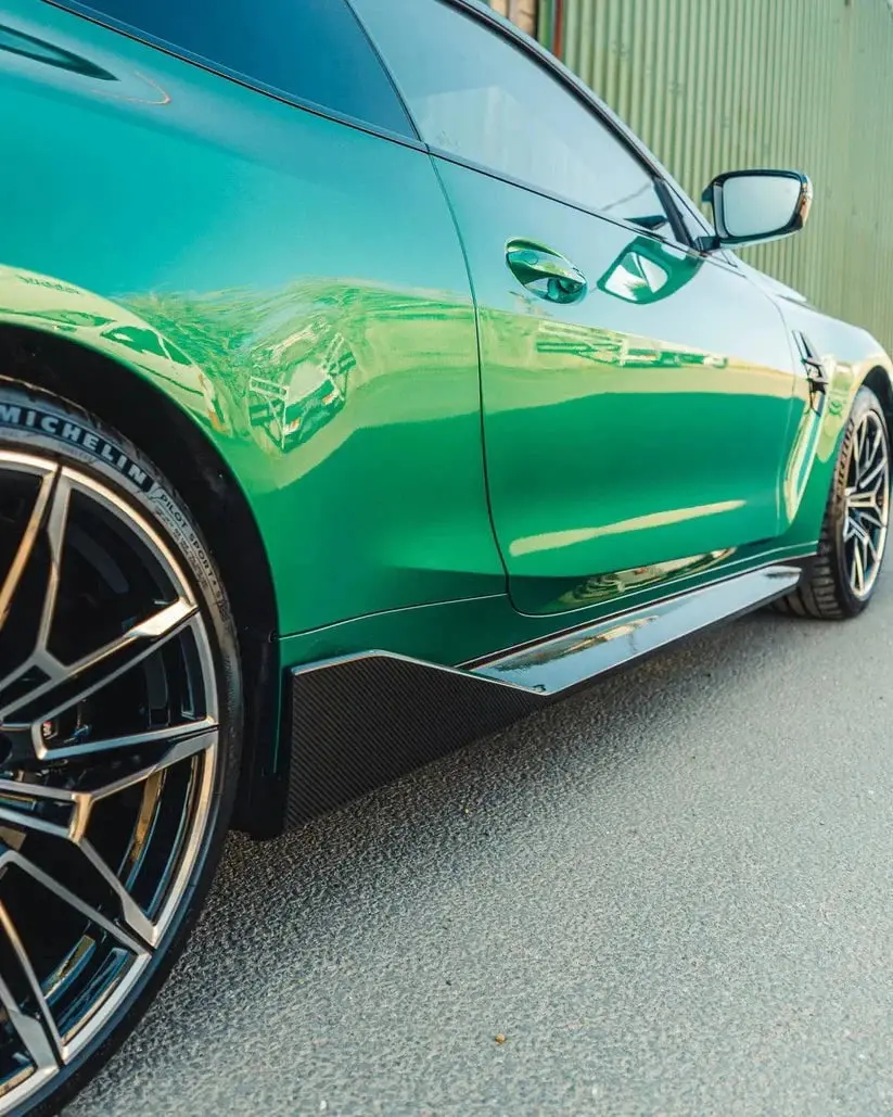 Bmw G80 M3 & G82 M4 Pre-Preg Carbon Fiber Performance Side Skirts By Tre (2021+) 1