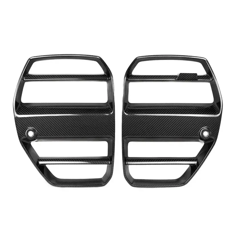 Bmw G8x M3/M4 Pre-Preg Carbon Fibre Gt Front Kidney Grilles By Tre (2021+) 1
