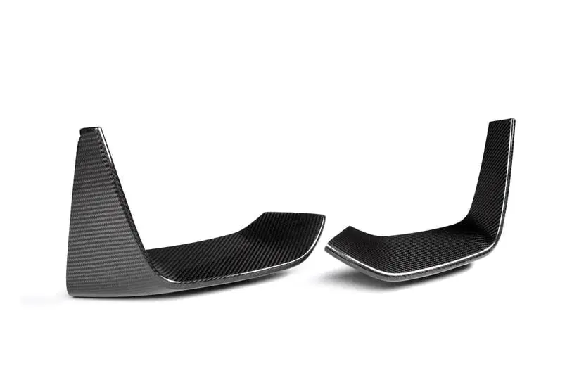 Bmw M3 F80 & M4 F82 Pre-Preg Carbon Fiber Front Bumper Inserts By Tre (2014-2020) 1