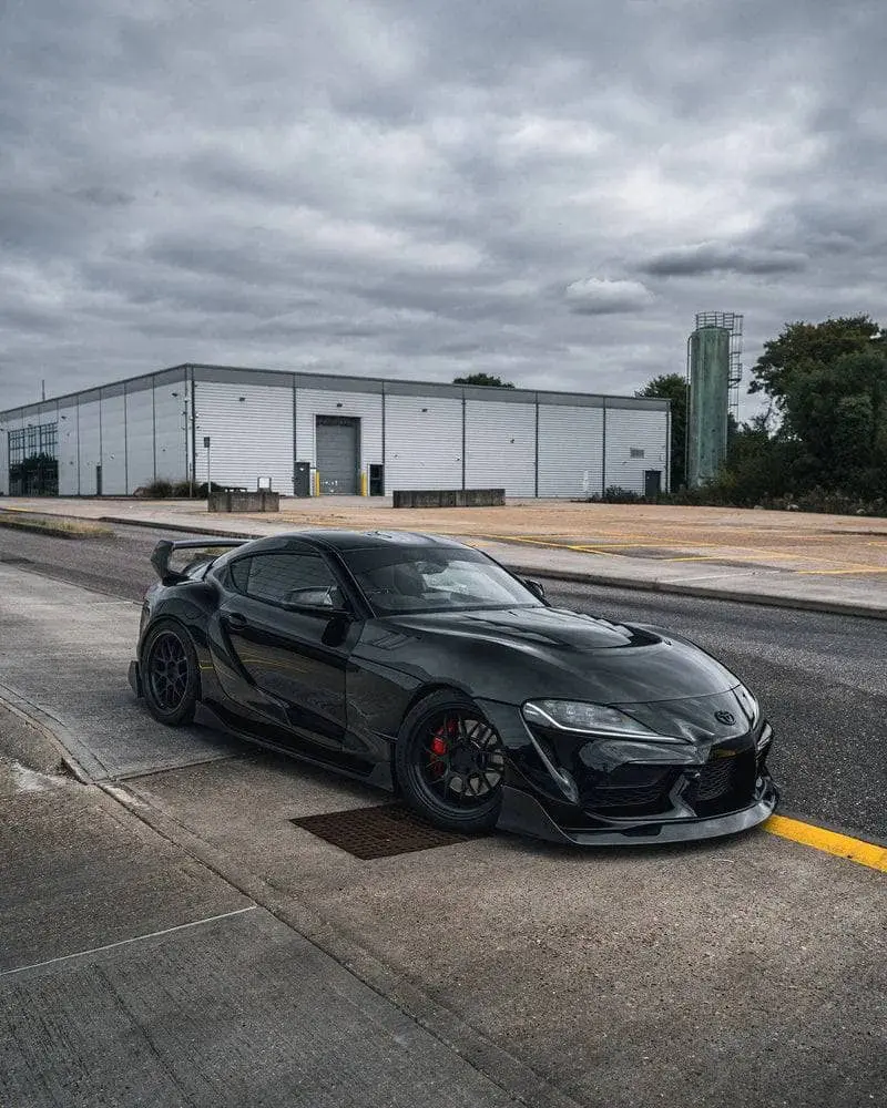 Toyota Supra (Mk5) Pre-Preg Carbon Fiber M Style Mirror Covers By Tre (2019+) 1