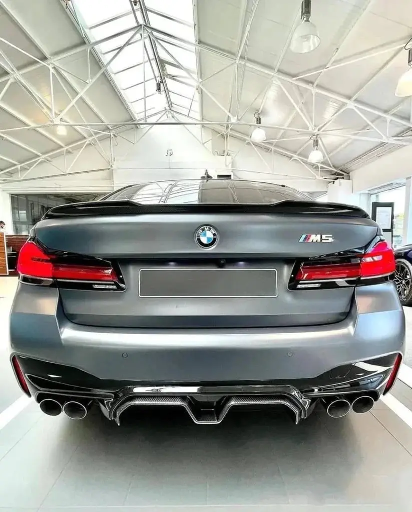 Tre Pre-Preg Carbon Fiber Cs Rear Spoiler For Bmw 5 Series & M5 (2017-2023, G30 F90) 1